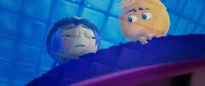 You know I think you're pretty cool just the way you are - The Emoji Movie