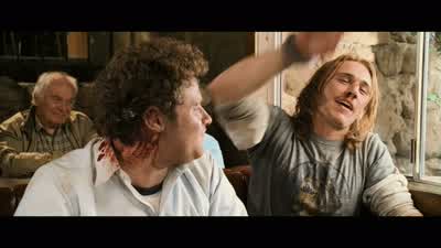 It was it was richMy groin I mean I felt like a wishbone - Pineapple Express