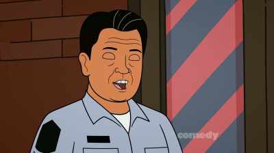 I like to read it all at once,
no interruptions. - Corner Gas Animated