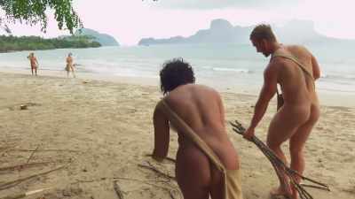 I like Stefen a lot.
We're bonding. - Naked and Afraid of Love