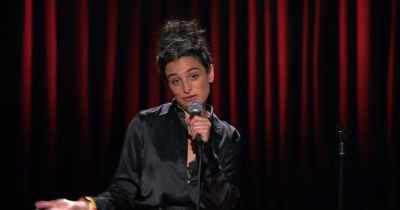 I was like, "This oughta do the trick.
I'm a tiny Jew." - Jenny Slate: Stage Fright