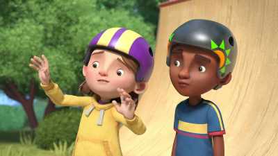 I like it when we ride around
on our scooters and make up stories. - The Adventures of Paddington