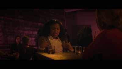 -I like white people shit, too!
-[Eva laughs] - The Other Black Girl