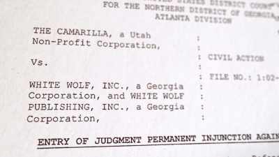 I was like, "You're
Guillermo, aren't you?" - World of Darkness