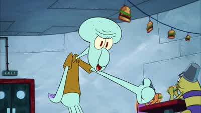 I listen to public radio - The SpongeBob SquarePants Movie