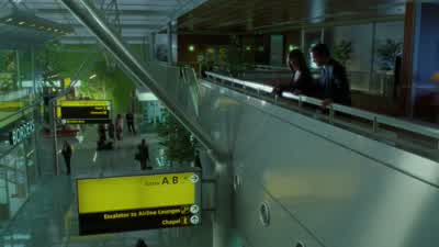 I live here. - The Terminal