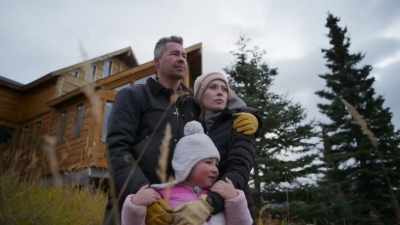 I live here with my
wife, Jacqueline, - Life Below Zero: First Alaskans