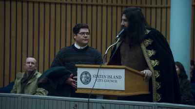 I live on Tanglewood, - What We Do in the Shadows