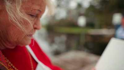 I lived
with my mother until I got married. - Love in Fairhope