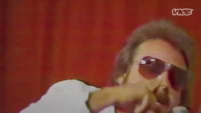 I look back at him
and he's picking his nose, man! - Tales From the Territories
