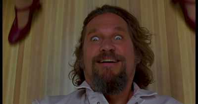 I look up like that
and I see this pubic bush, - Time Warp Vol. 1: Midnight Madness