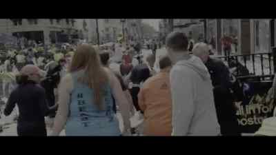 I looked around me, and... - American Manhunt: The Boston Marathon Bombing