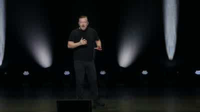 I looked at him. - Ricky Gervais: Mortality