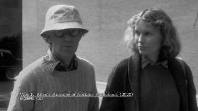 I looked over
my shoulder to see - Allen v. Farrow