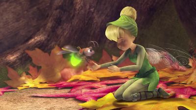 I lost my balloon. I lost my pixie dust.
I'm starving. - Tinker Bell and the Lost Treasure