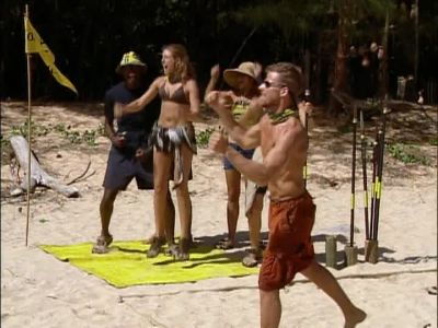     ( loud cheering )            - Survivor
