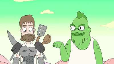 I love you and...
and I'm sorry for... Oh. - Doomlands