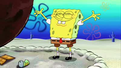 Gah I love being purple - The SpongeBob SquarePants Movie
