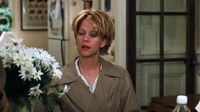 I love daisiesYou told meThey're so friendlyDon't you think daisies are the friendliest flower - You've Got Mail
