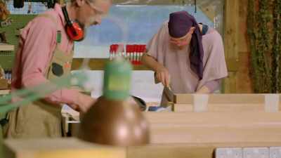 I love my digital angle finders, - Handmade: Britain's Best Woodworker