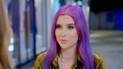 I love Dolli's look. It's super bold,
it's matching her background, - Glow Up: Britain's Next Make-Up Star