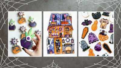 I love getting
in the kitchen every fall - Halloween Cookie Challenge