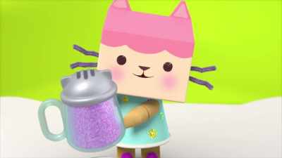 I love glitter. It's so sparkly! - Gabby's Dollhouse