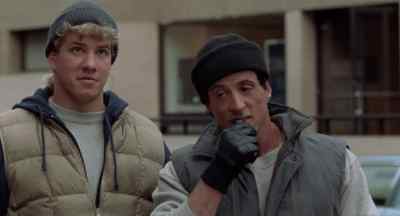 I love when he does that. - Rocky V
