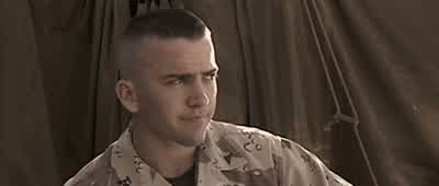 I love it out here This is what I want'Cause I count for somethingBack homeI'd be working some nowhere job Nobody would even know I was aliveWe burn the fat off our soulsHemingway he said that - Jarhead