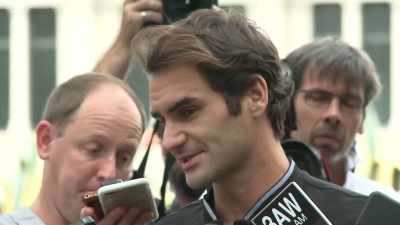 I love playing here,
I never missed it, - Roger Federer: A Champions Journey