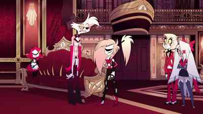 I love seeing ya Cherri,
[loud explosion] - Hazbin Hotel