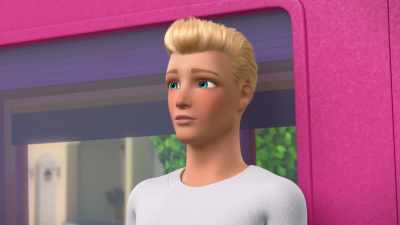 I love spending time
with the other Barbie, - Barbie: A Touch of Magic