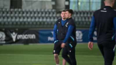 I love working with him.
I love seeing how he trains. - Six Nations: Full Contact