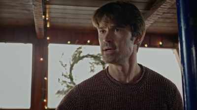 I had lunch with
Louis today to tell him - Christmas on Mistletoe Lake