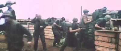 I was lying face down
in the slit trench, - Alien: Battlefield Earth