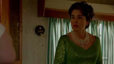 I made her associate producer.
It was the only way - FEUD