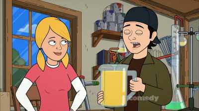 - I made cabbage fuel.
- I got shot in the face for it. - Corner Gas Animated