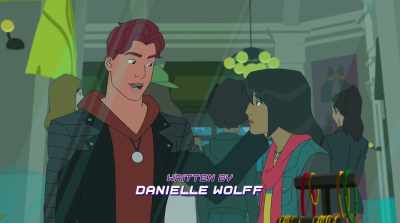 I made it to level ten
of "Cosmic Blaster," - Marvel Rising: Playing with Fire