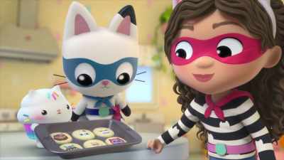 I even made one for CatRat the Bad Guy. - Gabby's Dollhouse