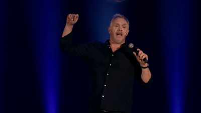I made reference to the irritating
buzzing wings of a fly - Greg Davies: You Magnificent Beast