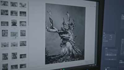 I make it a quest to be
able to share these trees - Trees and Other Entanglements