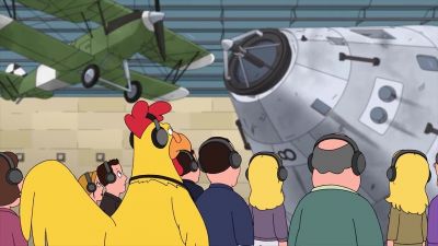 ...making Neil Armstrong - Family Guy