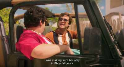 I was making sure her stay
in Playa Mujeres - At Midnight