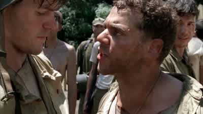 - Man: Give 'em the damn password. - The Pacific