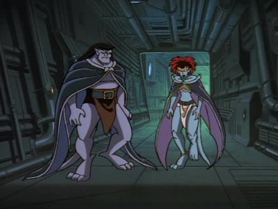 (man) Hold it right there. - Gargoyles