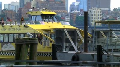 (man) Last call for express
service to Wall Street. - Castle