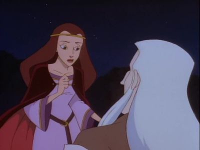 (man) Previously on "Gargoyles": - Gargoyles