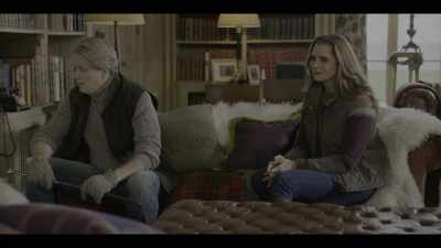 I was married once.
A long time ago. - A Castle for Christmas