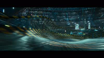 Masakus sends Jashugan flying! - Alita: Battle Angel