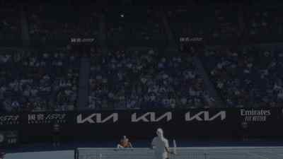 Matteo Berrettini
with a real stranglehold in this match. - Break Point
